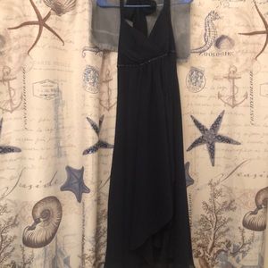 Navy blue formal dress